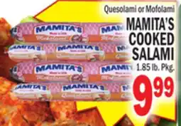 C Town Mofolami MAMITA'S COOKED SALAMI offer