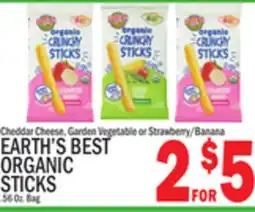 C Town EARTH'S BEST ORGANIC STICKS offer