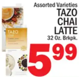 C Town TAZO CHAI LATTE offer