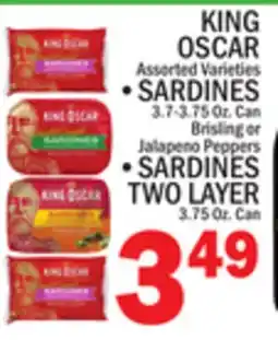 C Town KING OSCAR offer