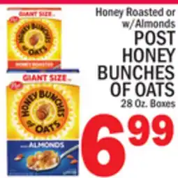 C Town POST HONEY BUNCHES OF OATS offer