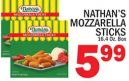 C Town NATHAN'S MOZZARELLA STICKS offer