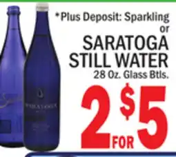 C Town SARATOGA STILL WATER offer