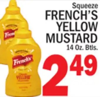 C Town FRENCH'S YELLOW MUSTARD offer