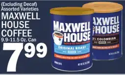 C Town MAXWELL HOUSE COFFEE offer