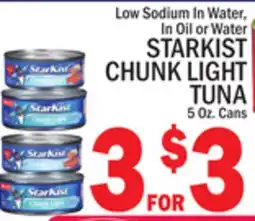 C Town STARKIST CHUNK LIGHT TUNA offer