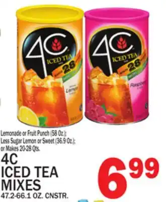 C Town 4C ICED TEA MIXES offer