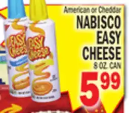 C Town NABISCO EASY CHEESE offer