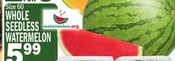 C Town SEEDLESS WATERMELON offer