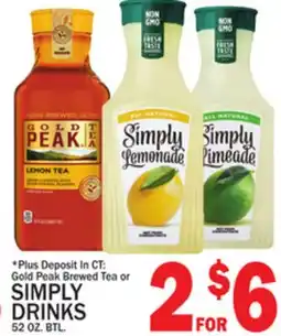 C Town SIMPLY DRINKS offer