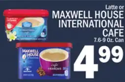 C Town MAXWELL HOUSE INTERNATIONAL CAFE offer
