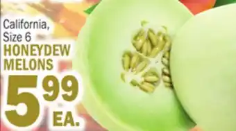 C Town HONEYDEW MELONS offer