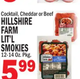 C Town HILLSHIRE FARM LIT'L SMOKIES offer