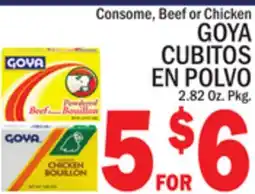 C Town GOYA CUBITOS EN POLVO offer