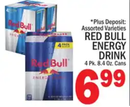 C Town RED BULL ENERGY DRINK offer