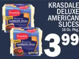C Town KRASDALE DELUXE AMERICAN SLICES offer