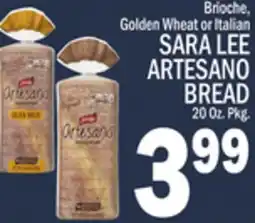 C Town SARA LEE ARTESANO BREAD offer
