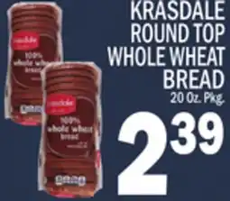 C Town KRASDALE ROUND TOP WHOLE WHEAT BREAD offer