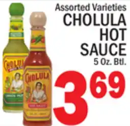 C Town CHOLULA HOT SAUCE offer