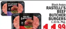 C Town BLACK ANGUS BUTCHER BURGERS offer