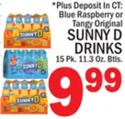 C Town SUNNY D DRINKS offer