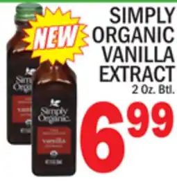 C Town SIMPLY ORGANIC VANILLA EXTRACT offer