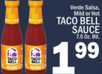C Town TACO BELL SAUCE offer
