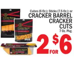 C Town CRACKER BARREL CRACKER CUTS 7 Oz. Pkg offer