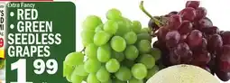 C Town RED, GREEN SEEDLESS GRAPES offer