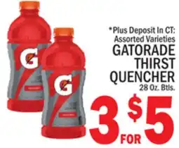 C Town GATORADE THIRST QUENCHER offer