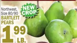 C Town BARTLETT PEARS offer