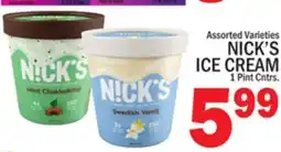 C Town NICK'S ICE CREAM offer