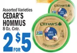 C Town CEDAR'S HOMMUS offer