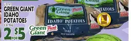 Bravo Supermarkets GREEN GIANT IDAHO POTATOES offer