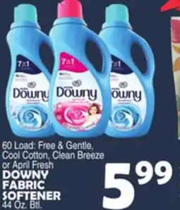 Bravo Supermarkets DOWNY FABRIC SOFTENER offer
