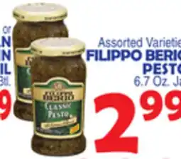 Bravo Supermarkets FILIPPO BERIO PESTO offer