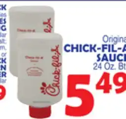 Bravo Supermarkets CHICK-FIL-A SAUCE offer