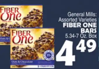 Bravo Supermarkets FIBER ONE BARS offer