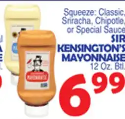 Bravo Supermarkets SIR KENSINGTON'S MAYONNAISE offer