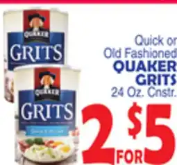 Bravo Supermarkets QUAKER GRITS offer