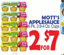 Bravo Supermarkets MOTT'S APPLESAUCE offer