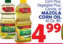Bravo Supermarkets MAZOLA CORN OIL offer