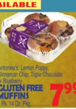Bravo Supermarkets GLUTEN FREE MUFFINS offer
