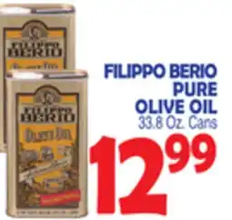Bravo Supermarkets FILIPPO BERIO PURE OLIVE OIL offer
