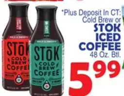 Bravo Supermarkets STOK ICED COFFEE offer