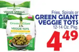 Bravo Supermarkets GREEN GIANT VEGGIE TOTS offer