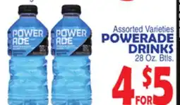 Bravo Supermarkets POWERADE DRINKS offer