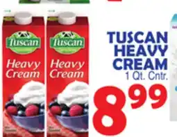 Bravo Supermarkets TUSCAN HEAVY CREAM offer