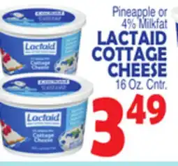 Bravo Supermarkets LACTAID COTTAGE CHEESE offer