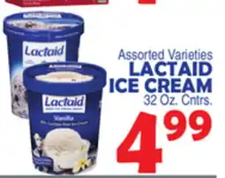 Bravo Supermarkets LACTAID ICE CREAM offer